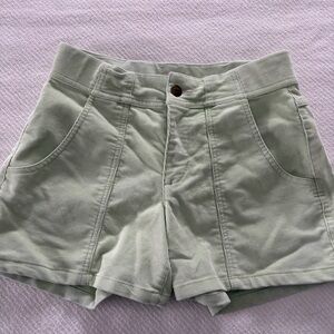 Toad&Co Light Green High Waist Women's Shorts
